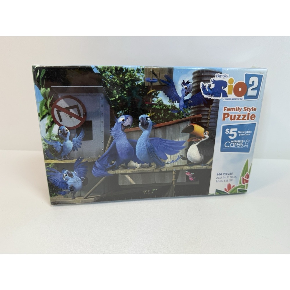 Rio 2 - 500 Piece Family Style‎ Puzzle -  New / Sealed